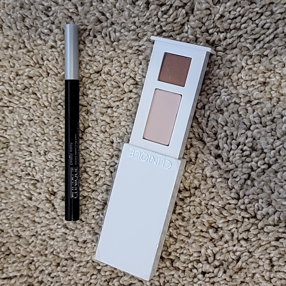 Clinique Other - Clinique Shadow Duo & Liquid eyelining pencil